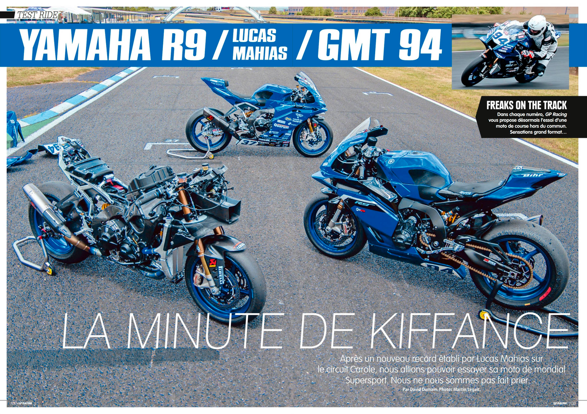 После того, как Лукас Махиас установил новый рекорд на французской трассе Кароль, мы смогли опробовать его мотоцикл World Supersport. Нас не пришлось уговаривать.