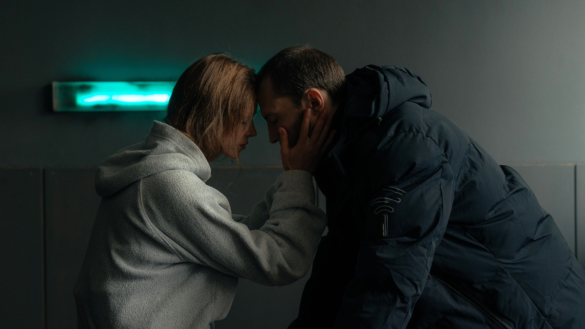 Фото со съёмок сериала «Одержимость»