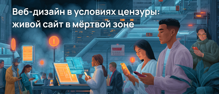 Когда привычные каналы недоступны, веб-дизайн становится последним мостом между человеком и миром