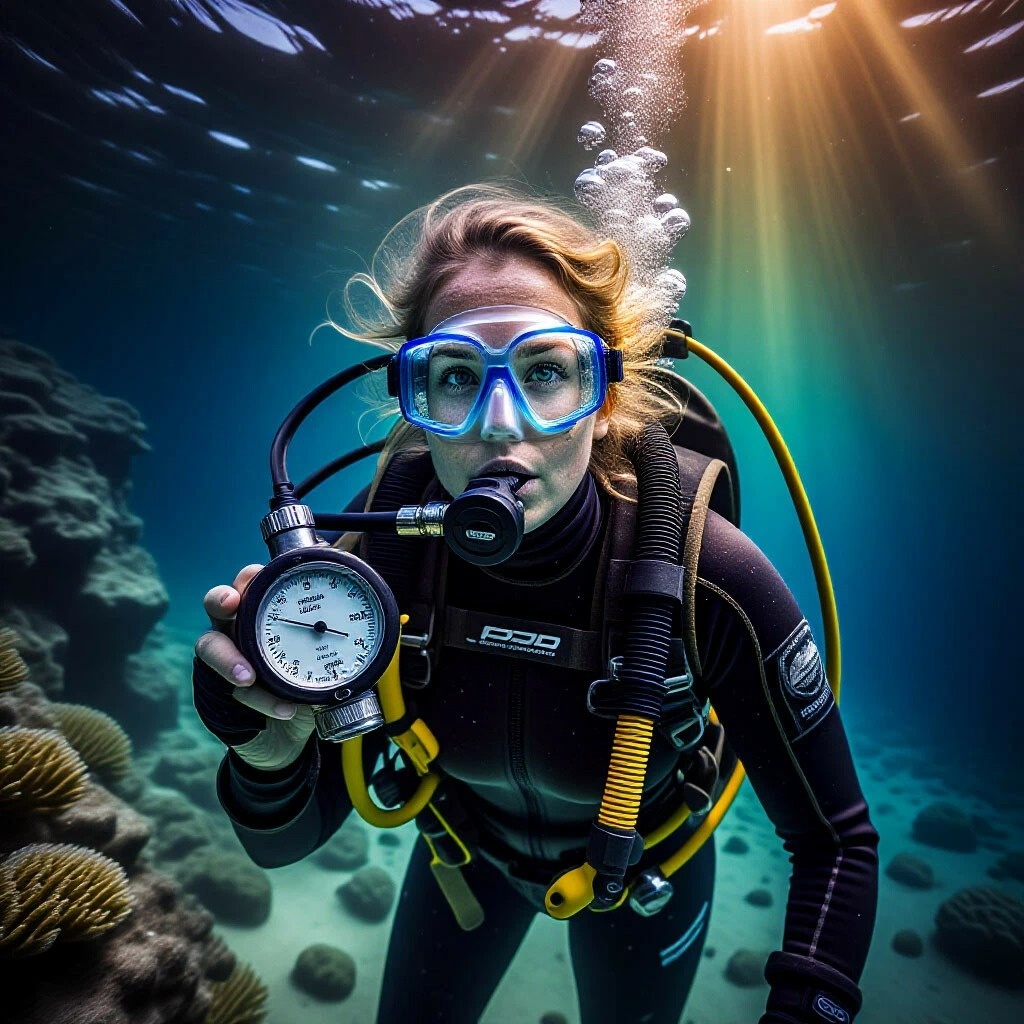 Критический момент под водой