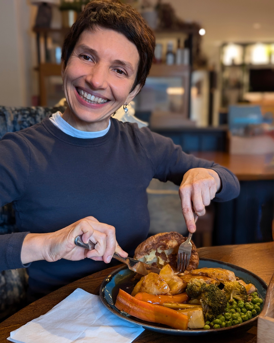 Моя первая встреча с английским воскресным жарким - впечатлена! Фото из личного архива