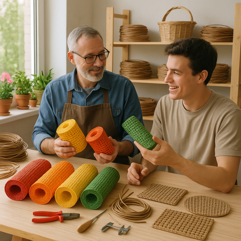    Как выбрать идеальный искусственный ротанг для плетения: советы от мастера для новичков Loza