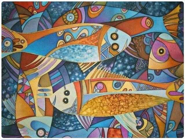 автор- Людмила Соболь- батик