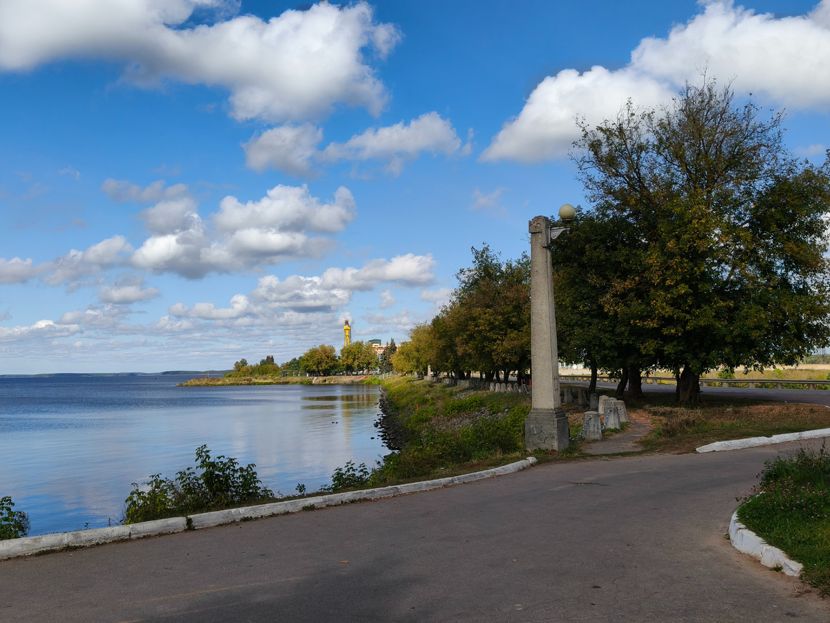 Иваньковское водохранилище. 12 сентября 2025 года.