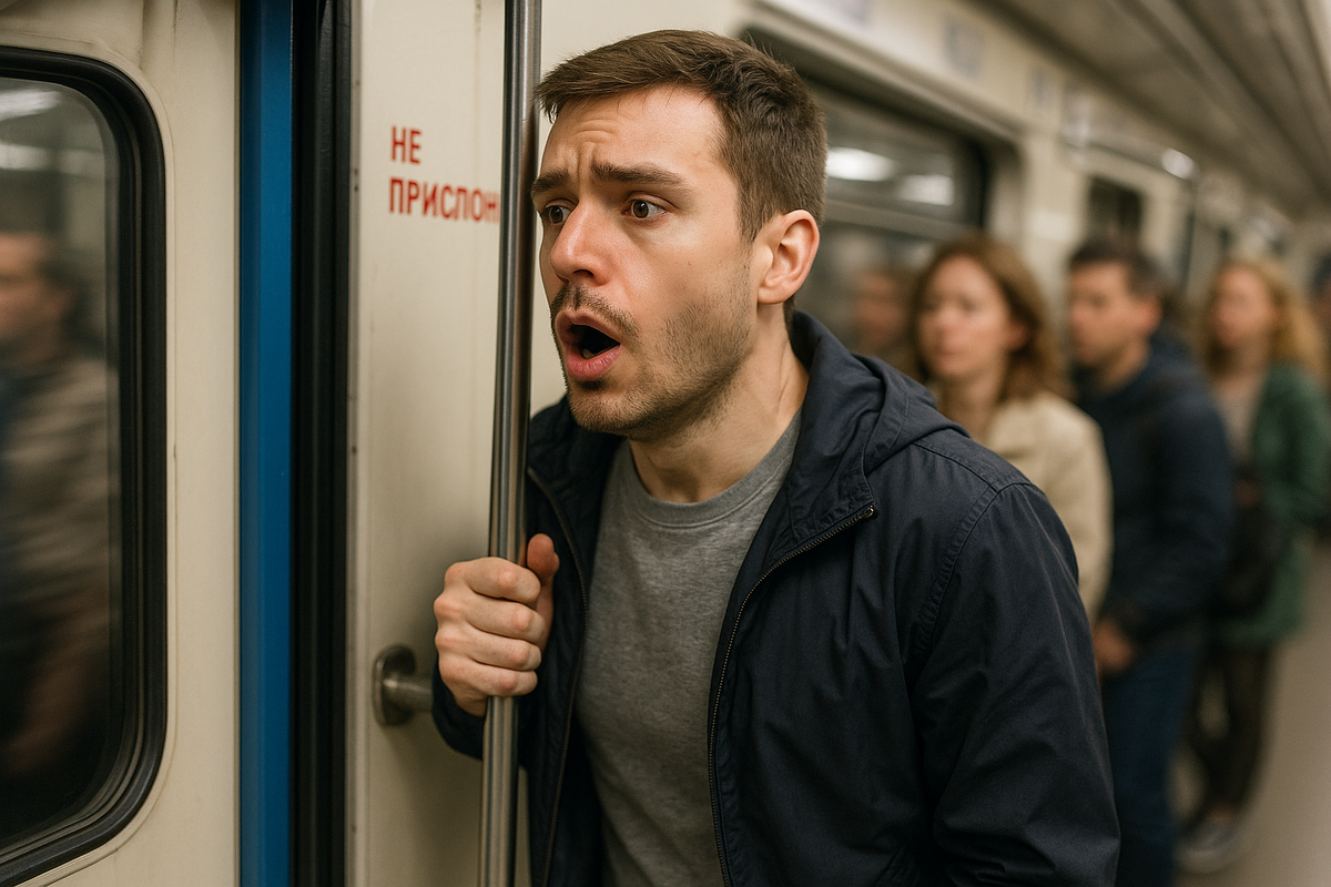Случилась первая паническая атака в метро