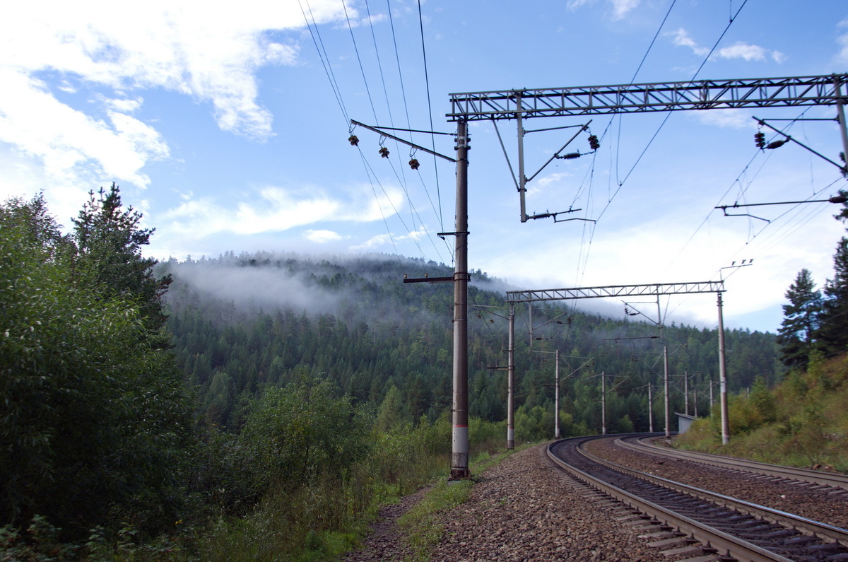 Уже не сам Байкал, тайга в окрестностях Иркутска