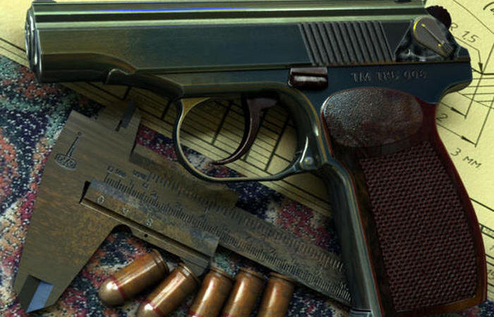 Для западного стрелка - непривычное оружие.