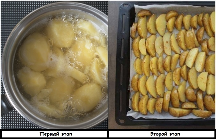 Готовьте картофель в два этапа
