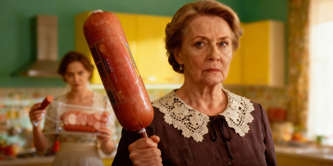 Раньше было иначе: свекровь принесла 1,5 кг колбасы своих воспоминаний