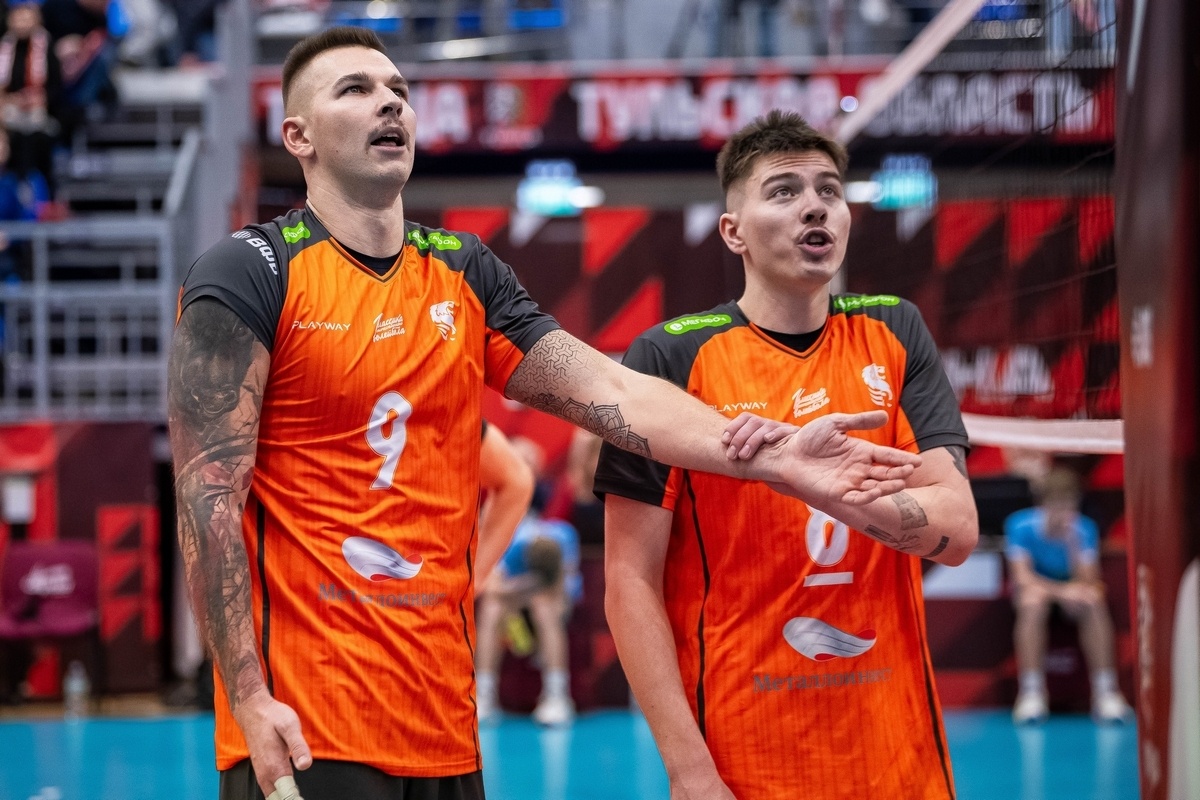    Иван Яковлев (слева) и Павел Тетюхин / фото: belogorievolley.ru