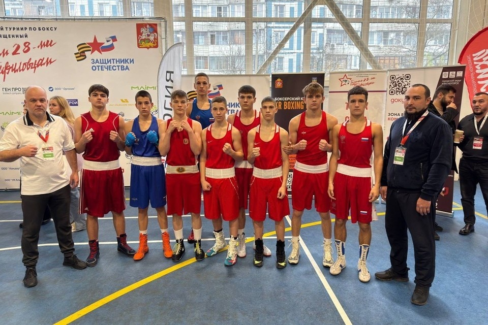    Юные боксеры из ДНР завоевали медали на турнире в Красногорске. Фото: ТГ/Ширшов