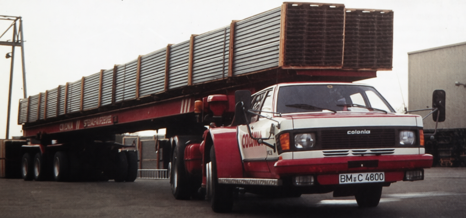 55 метров вперёд: как списанный MAN и старый Ford спасли логистику одной немецкой компании