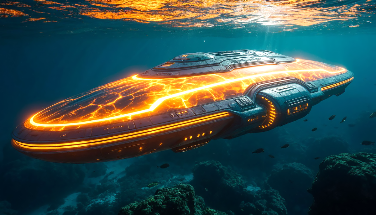 Что за неопознанные объекты бороздят просторы океана?