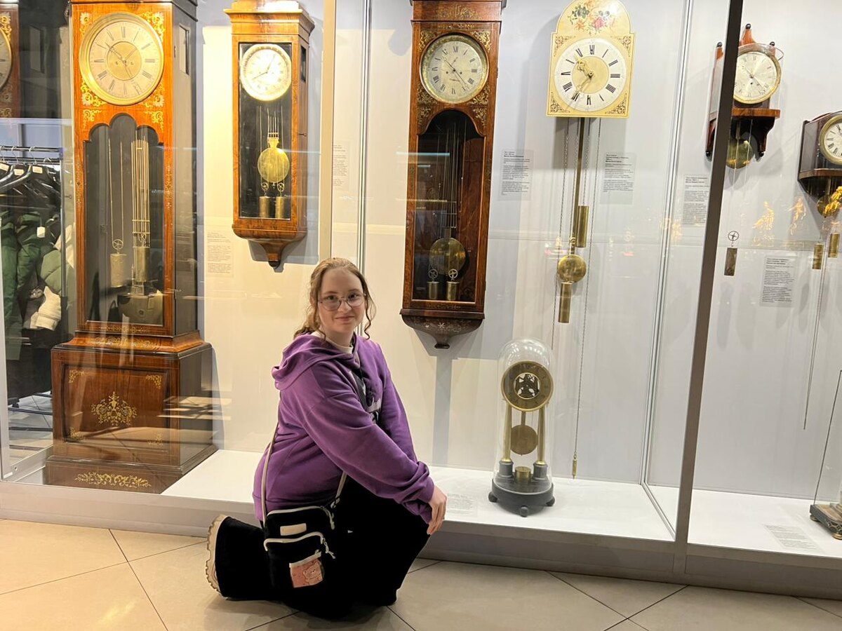 В музее часов