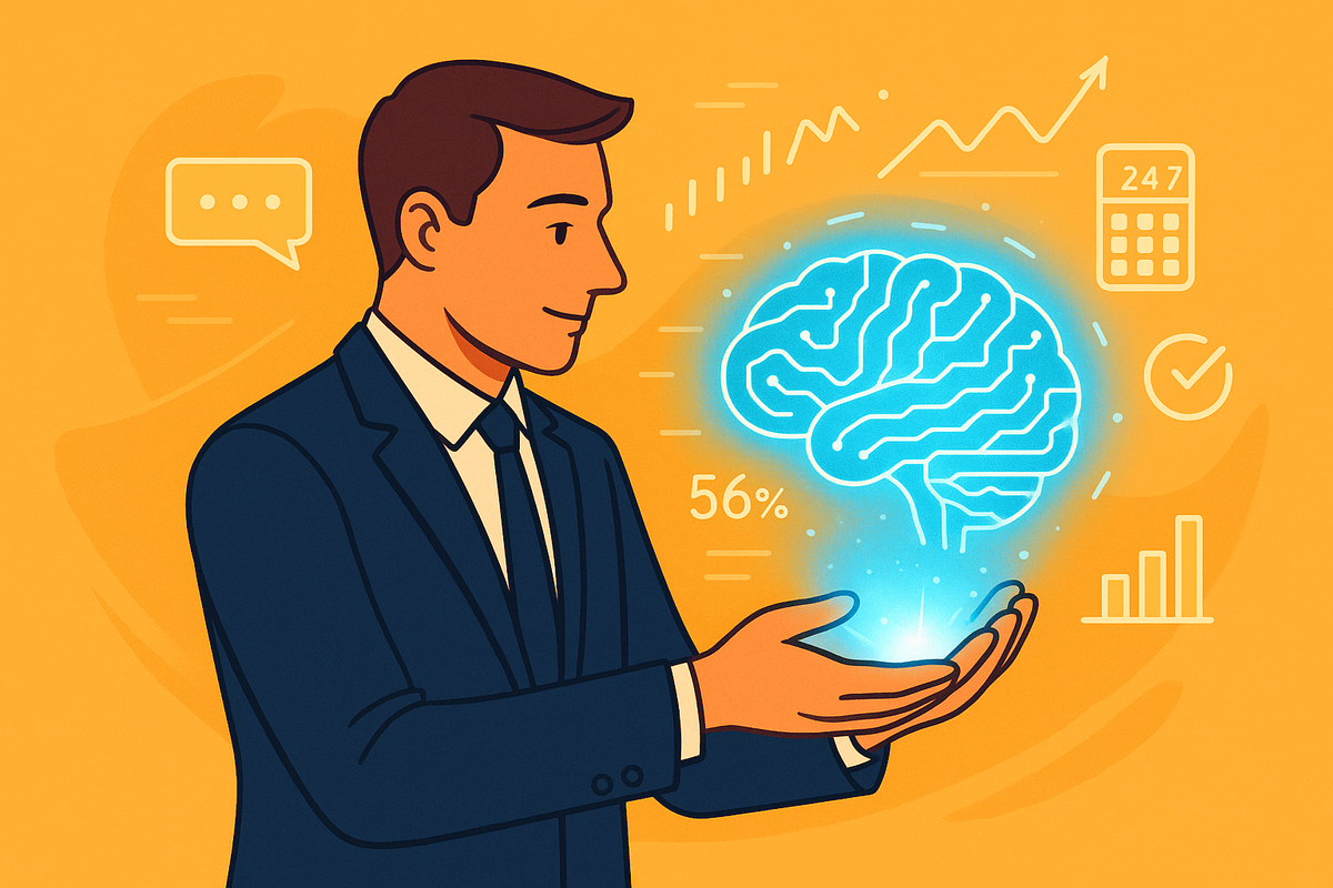 Бизнес растёт, а мозг один. Как AI решает эту проблему