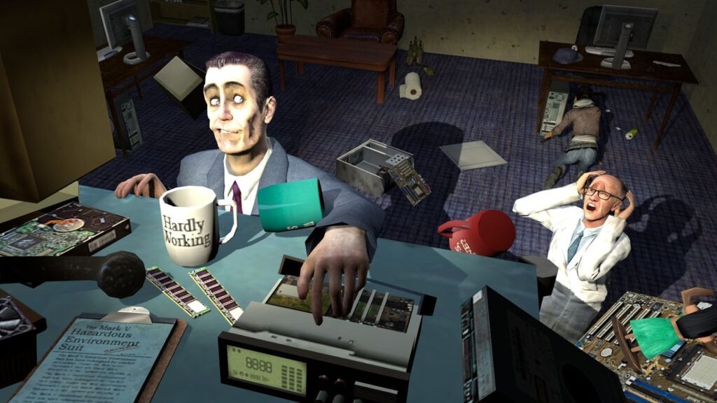    "Garry's Mod обновление: 20 лет спустя добавили поддержку оружия для NPC и лицензии для доктора Клайнера"