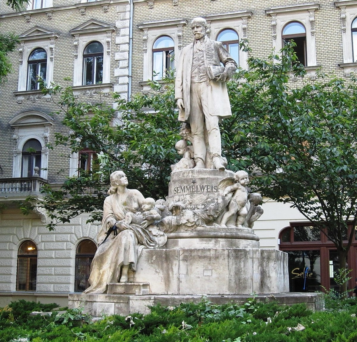 Памятник Игнацу Земмельвейсу