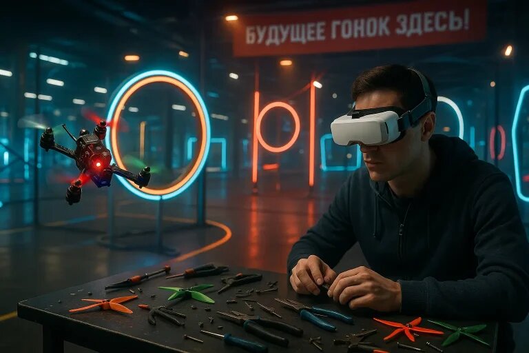    FPV в спорте: кто станет чемпионом будущего "Обученик"