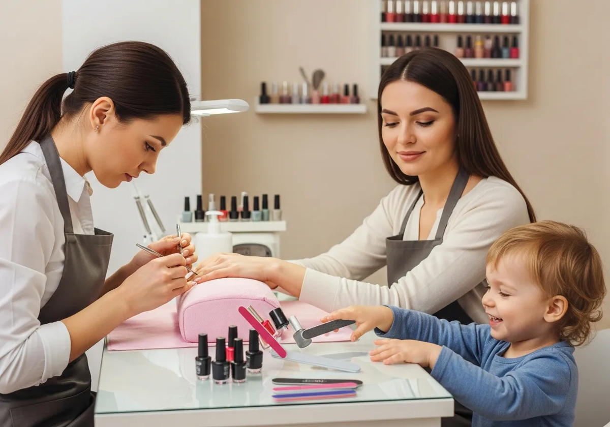 Место ли ребенку в салоне?