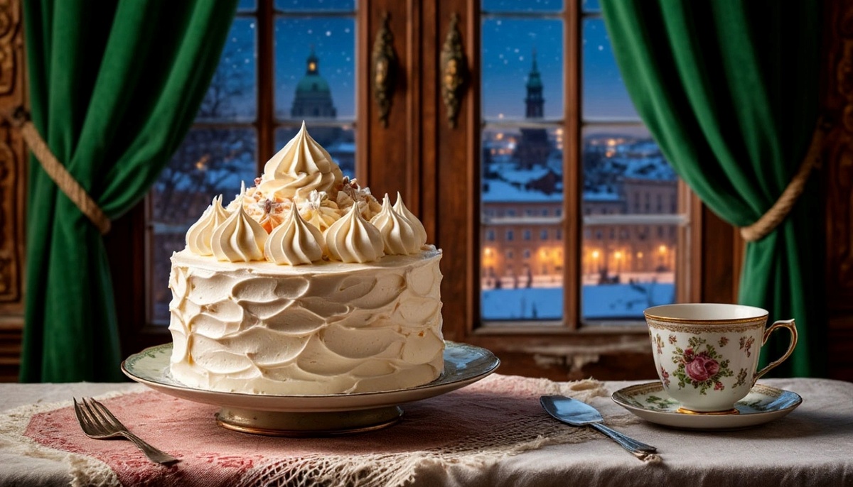    Торт "Киевский" Сгенерировано ИИ Шедеврум