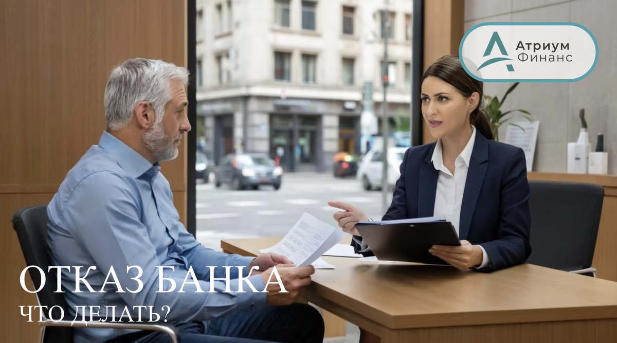 Банк отказал в кредите.