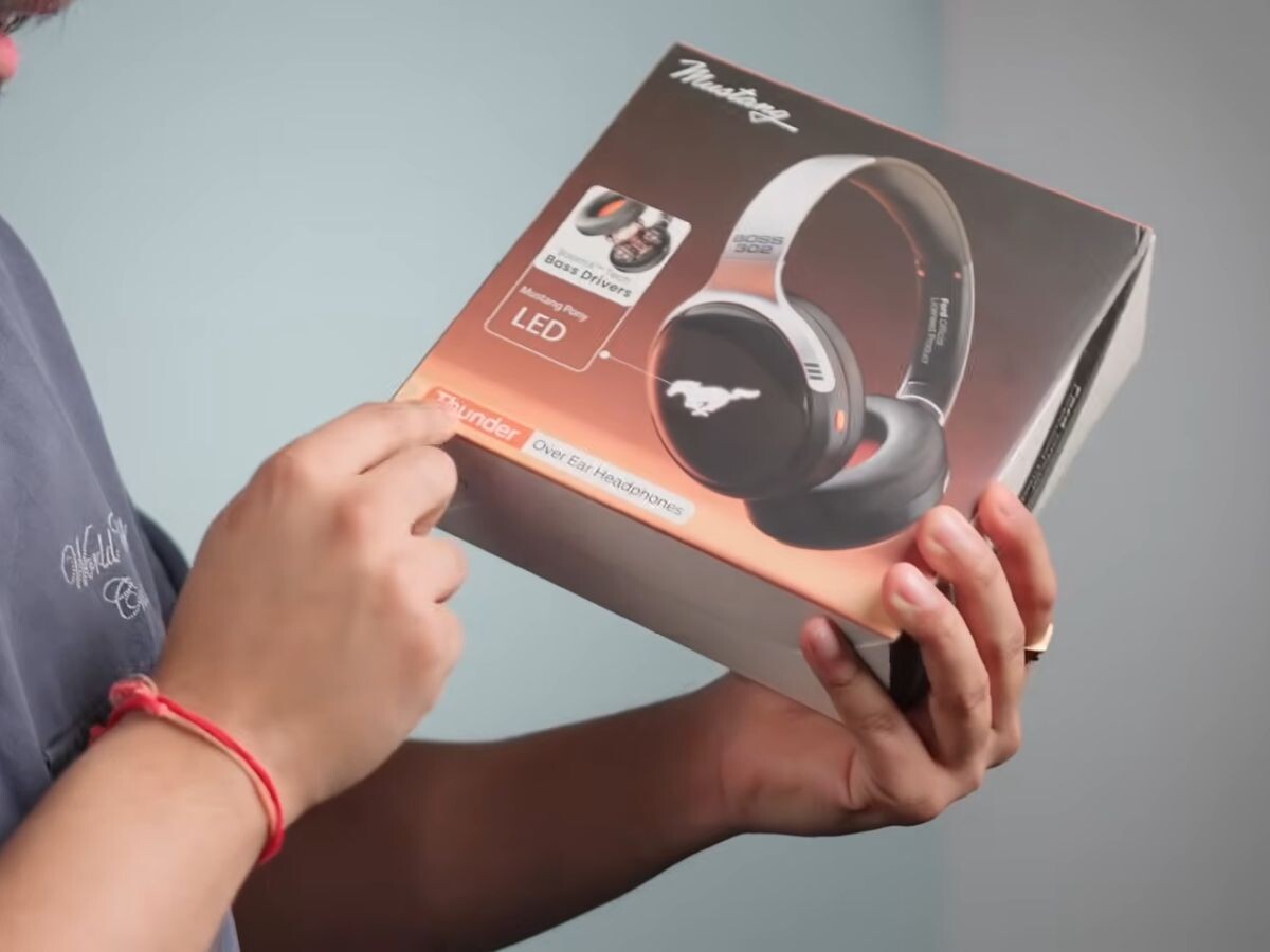    В Индии выпустили наушники в стиле Ford Mustang с 70-часовой автономностью