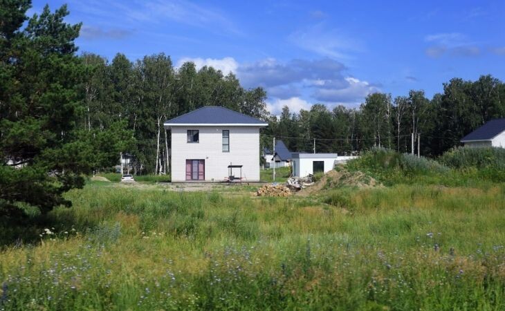 Частный дом в пригороде Барнаула. Фото: Екатерина Смолихина / amic.ru