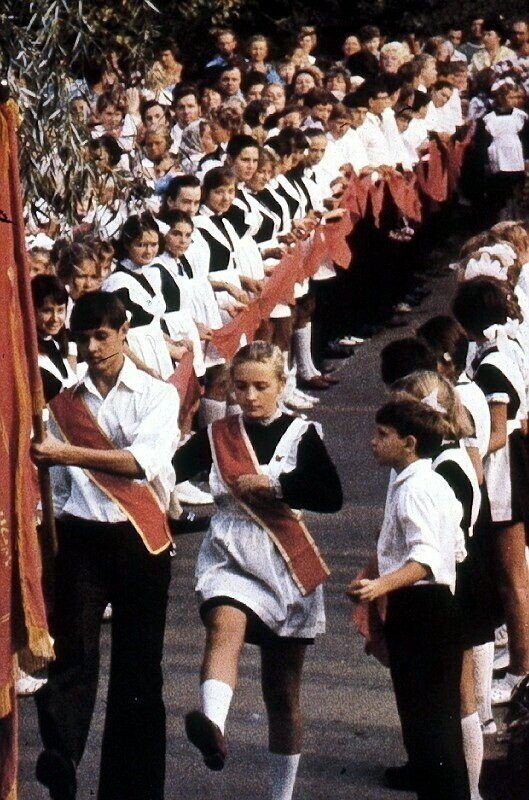 Пионеры. Фото реальное, носит иллюстративный характер.