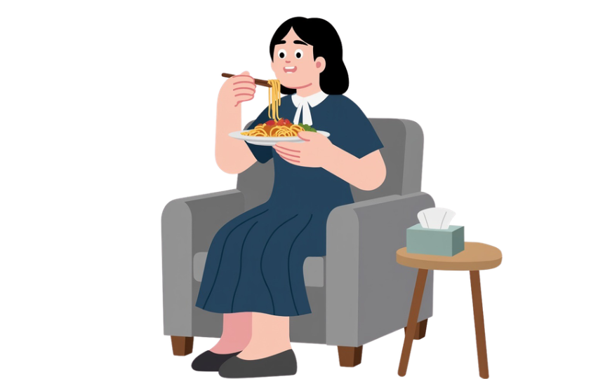 Ты ж мать кормящая - ешь!