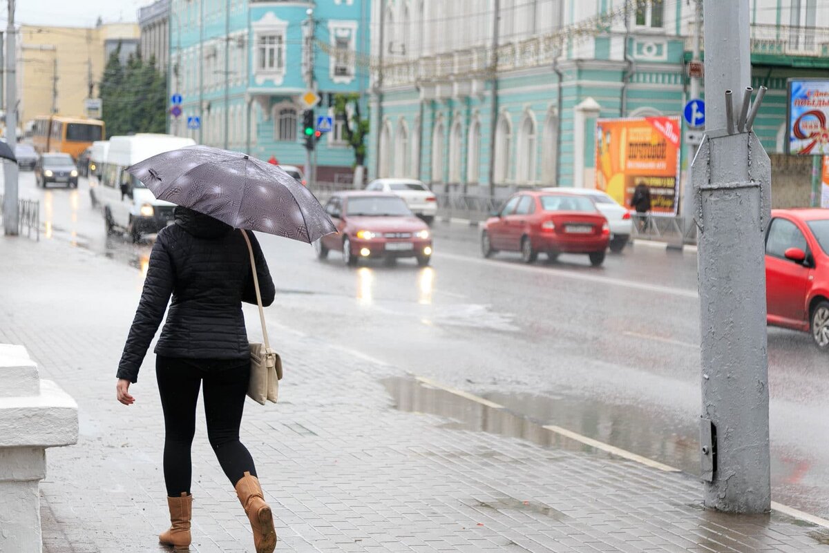    Дождь в Рязани. Фото: 7info.ru