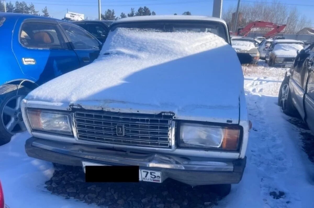    Алкоголь привел к потере «Жигулей» у мужчины в Шилке