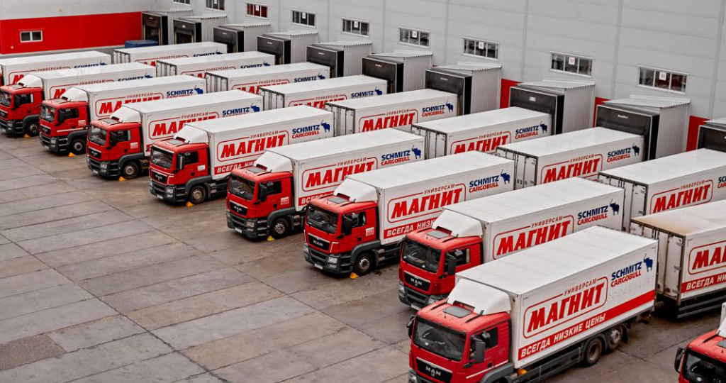 Новый игрок на рынке грузоперевозок. «Магнит» открывает двери своего гигантского автопарка!