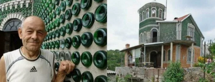 Бутылочный дом Владимира Сысы