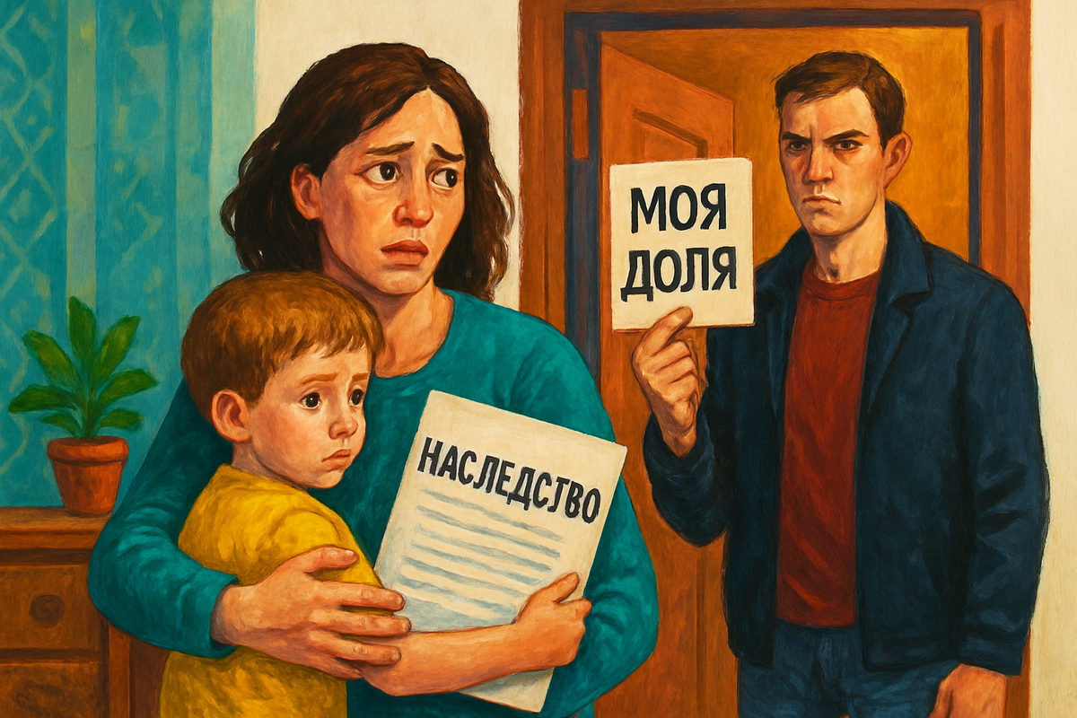 Сын от первого брака 10 лет не общался с отцом, а теперь требует долю в квартире. Законно ли это?