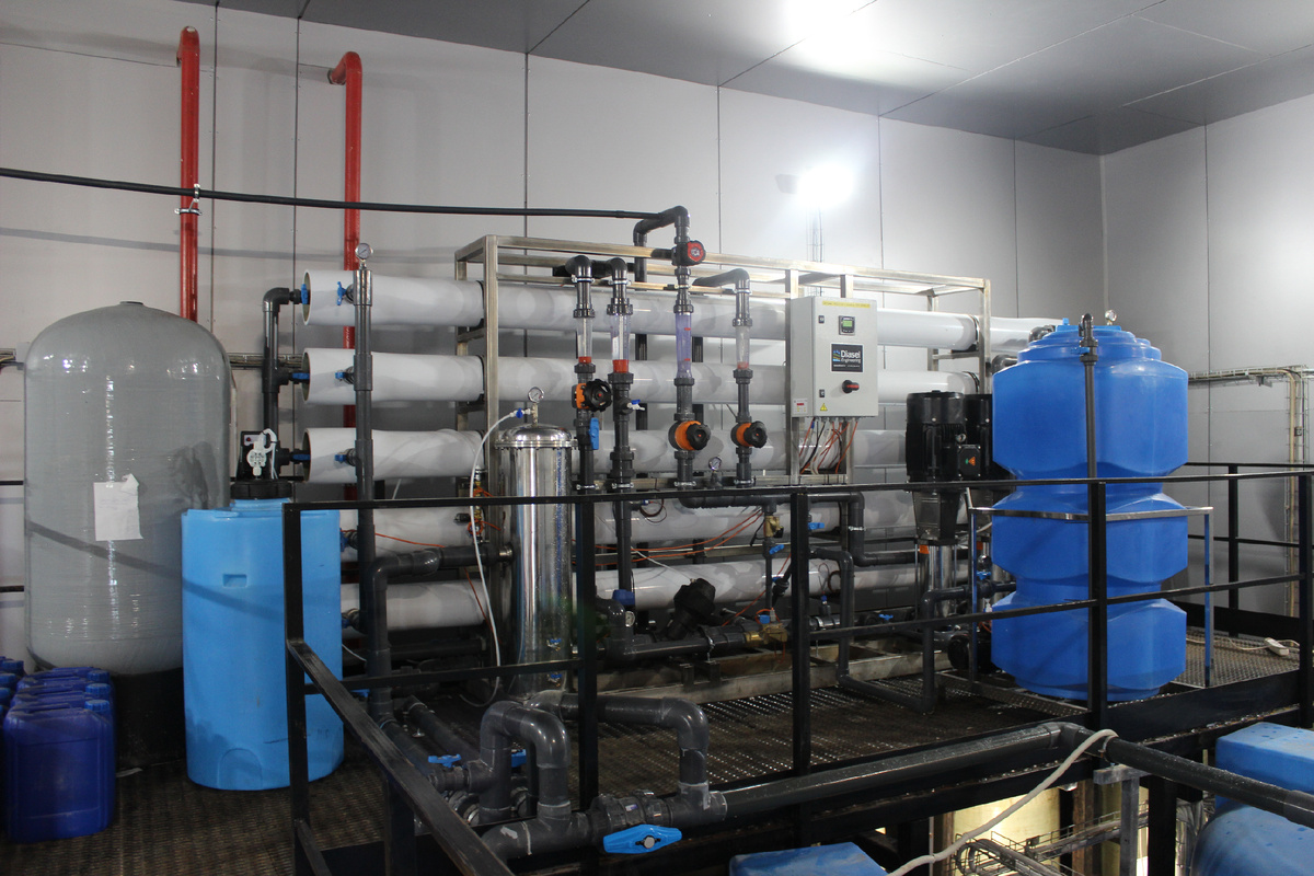 Пример системы водоподготовки от компании Diasel