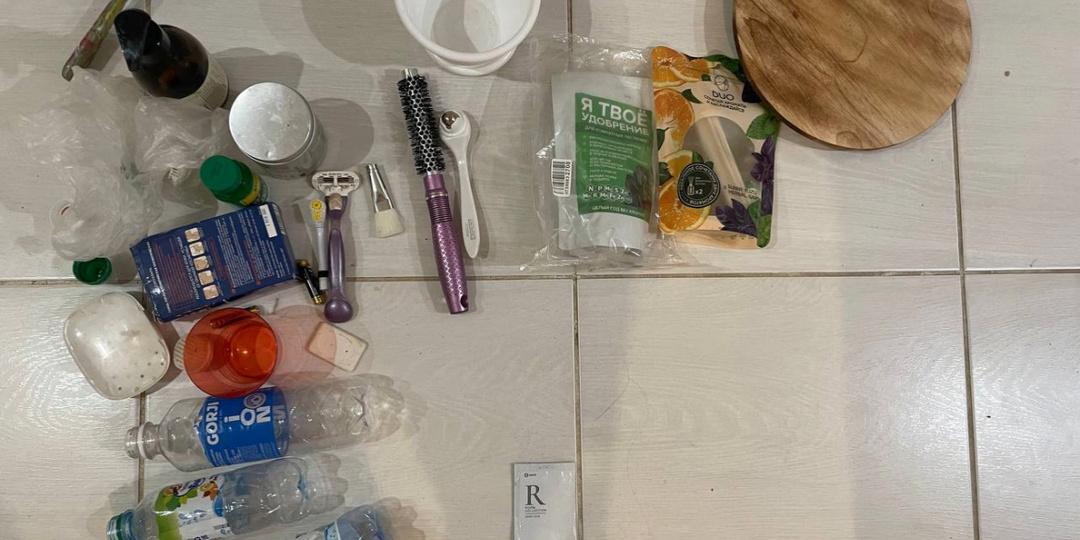 Расхламила 72 предмета. Отчет по расхламлению за прошлую неделю.