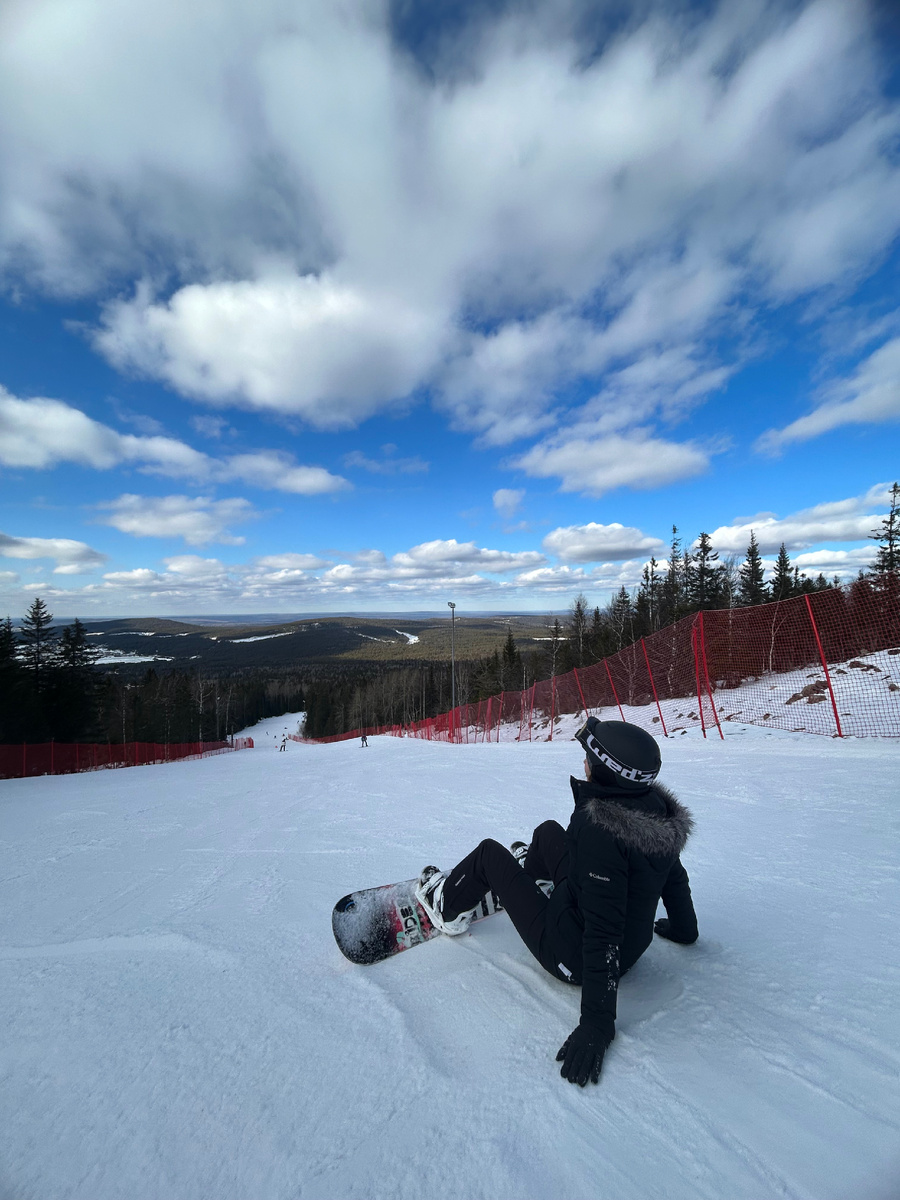 Гора Белая (Синяя трасса)