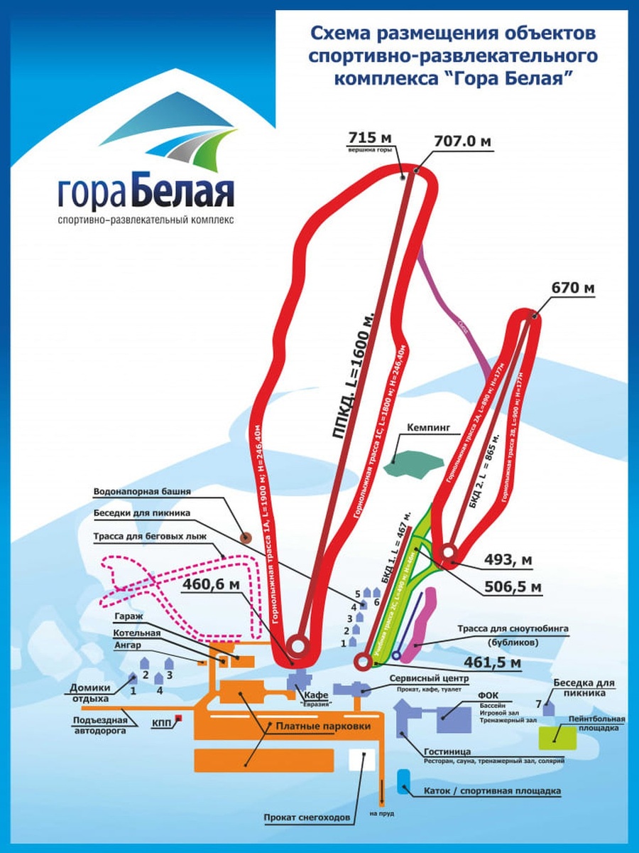 Схема трассы 