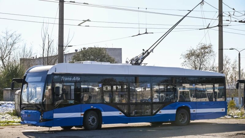     Новые троллейбусы в Барнауле. Мэрия Барнаула