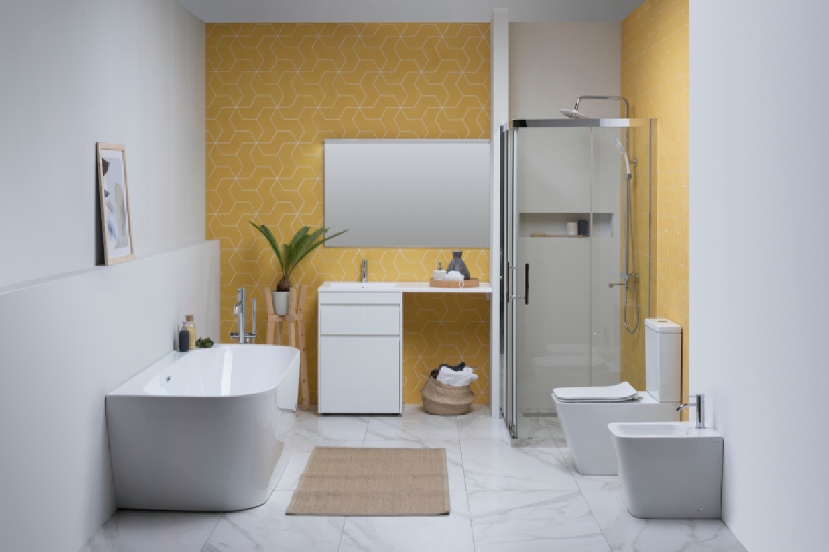 Тумба под раковину Aquanet Токио 58 белый (напольная, 1 ящик) в Москве