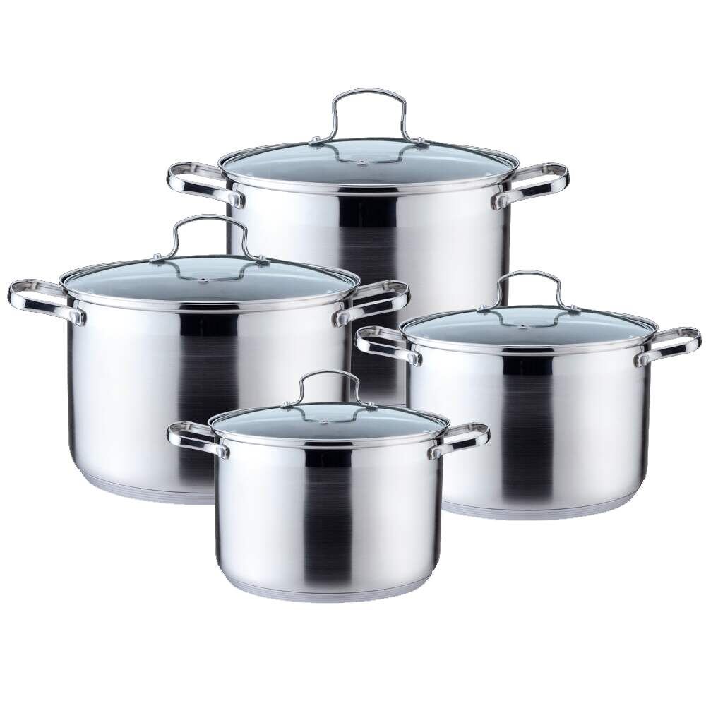 Набор посуды из нержавеющей стали 8 предметов LoliDream 