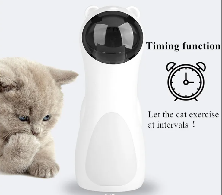 Светодиодная Лазерная забавная игрушка для кошки