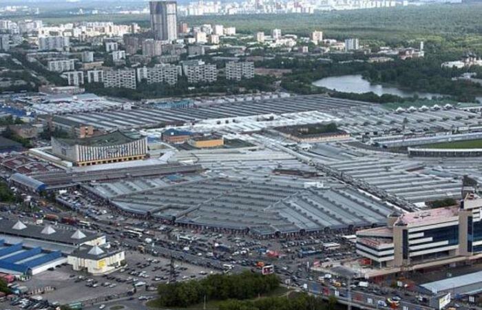 Черкизовский рынок с высоты птичьего полета