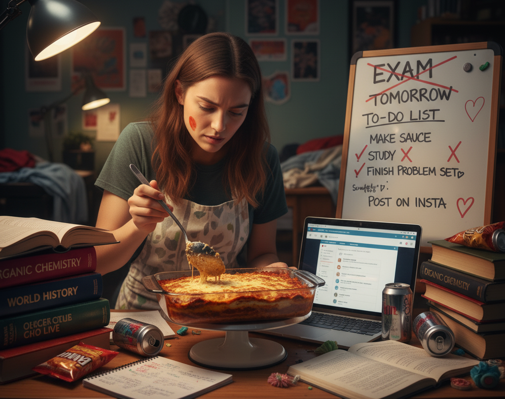 Лазанья вместо экзамена