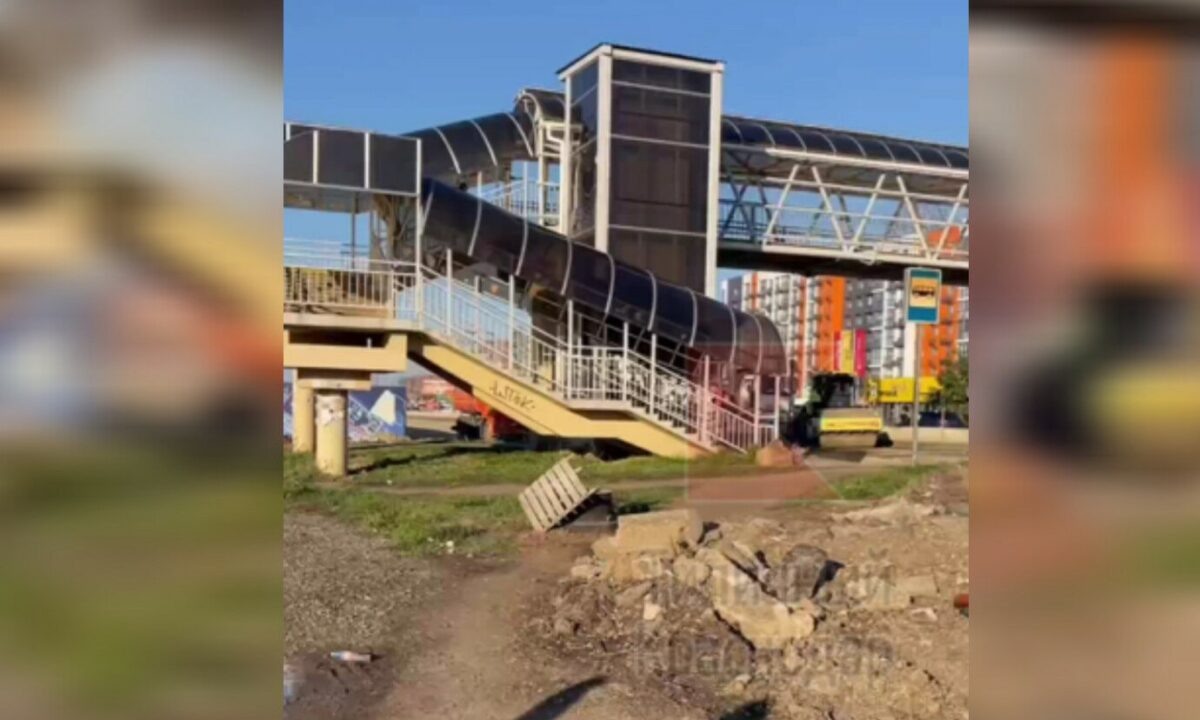    Скриншот видео t.me/krd_tipich_ru