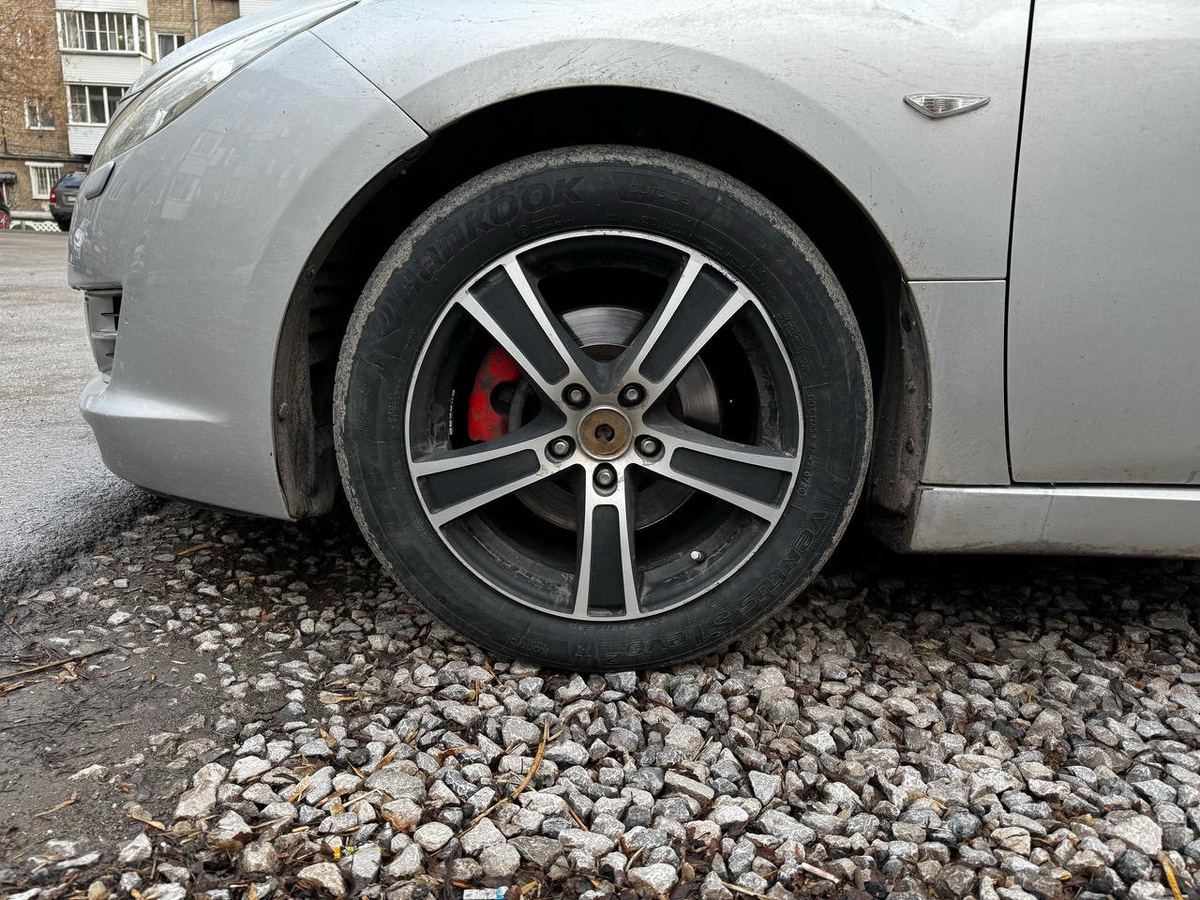 Вот такая печаль беда, невооружённым глазом видно кривизну колесного диска