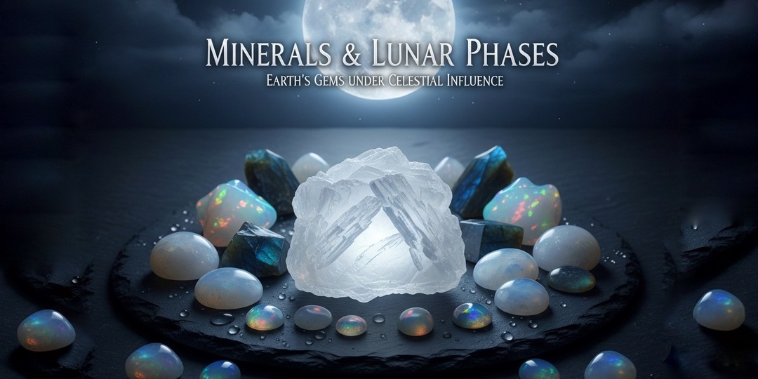 Минералы и Луна: как фазы Луны влияют на настройку кристаллов