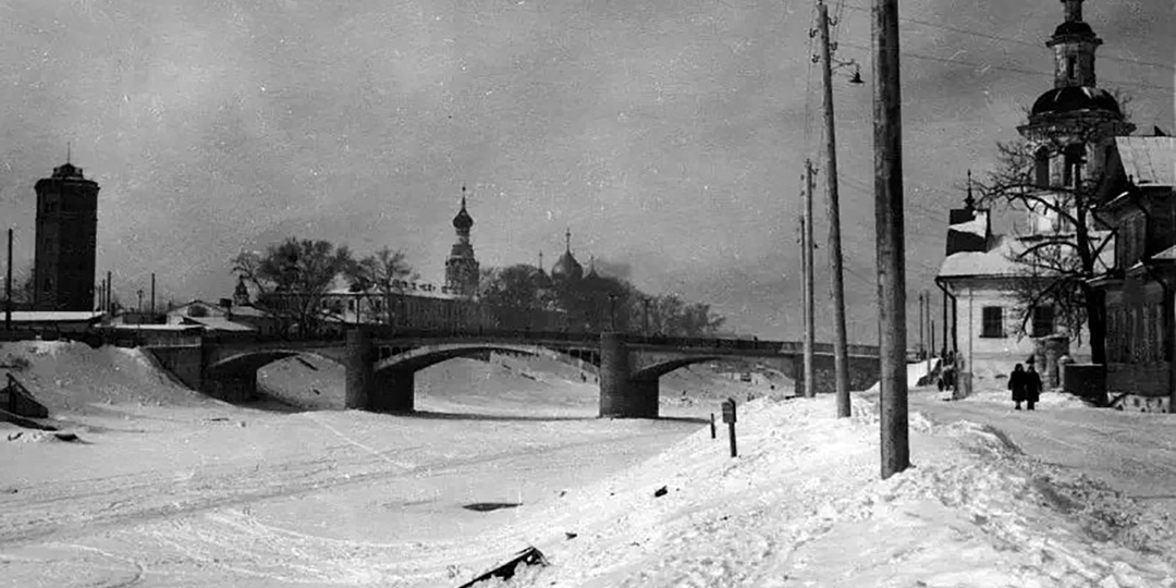 Зима в Вологде, 1957 год
