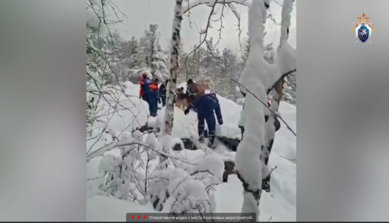 В таких условиях искали Усольцевых: следов попросту не видно. Фото: СУ СКР по региону