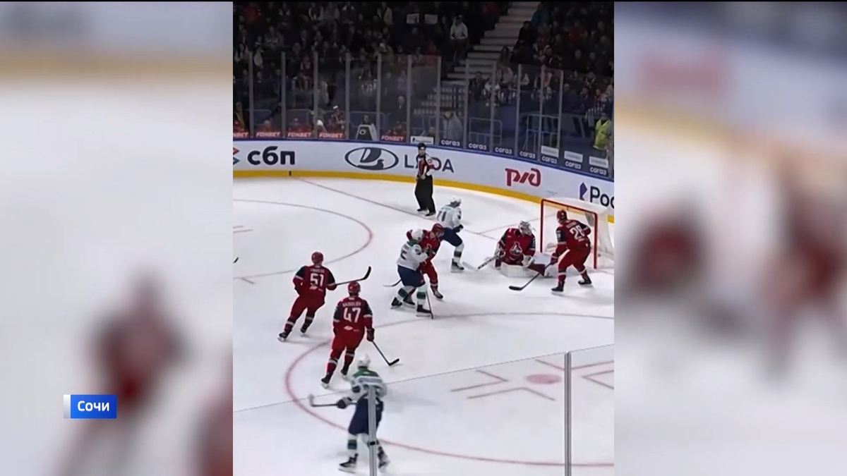    Уфимский ХК «Салават Юлаев» на выезде уступил «Локомотиву» со счетом 3:4